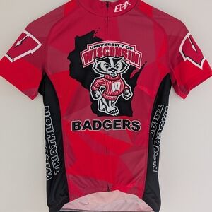 University of Wisconsin Badgers Cycling Jersey